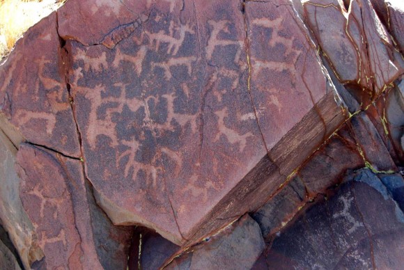 The exploration of this space is within a much wider project destined to the excavation and restoration 580x388 Mexican archaeologists study cave paintings found in the northeast part of Argentina