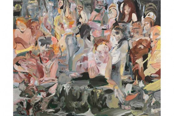 Cecily Brown Untitled 2012. Oil on linen 77 x 97 in 580x388 Cecily Browns first solo exhibition in New York since 2008 opens at Gagosian Gallery